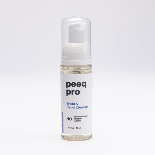 Sensitive Skin Foaming Cleanser for Eyelids and Face Tea Tree Oil for Better Eyelid Hygiene 50ml