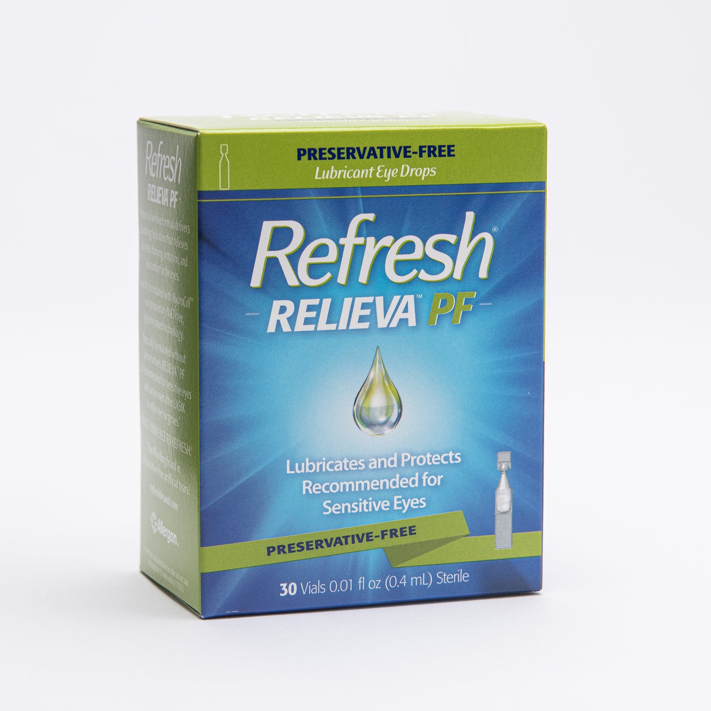 Refresh relieva pf lubricant eye drops 30 vials peeq pro