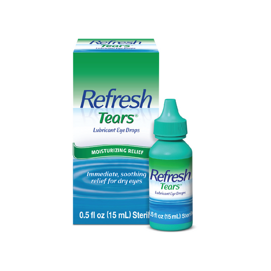 Refresh Tears Lubricant Eye Drops, 15 ml